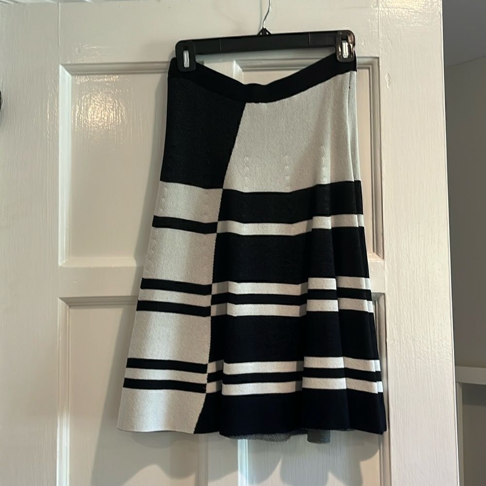 Catherine Maladrino black and white skirt